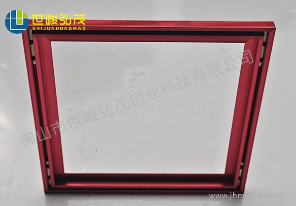超薄廣告畫(huà)框鋁型材-2
