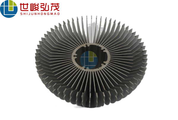 CNC數(shù)控車太陽花深加工鋁型材